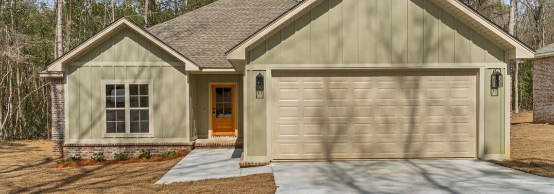 Front exterior of 904 HWY 44, Sumrall MS — new construction by MBS Construction